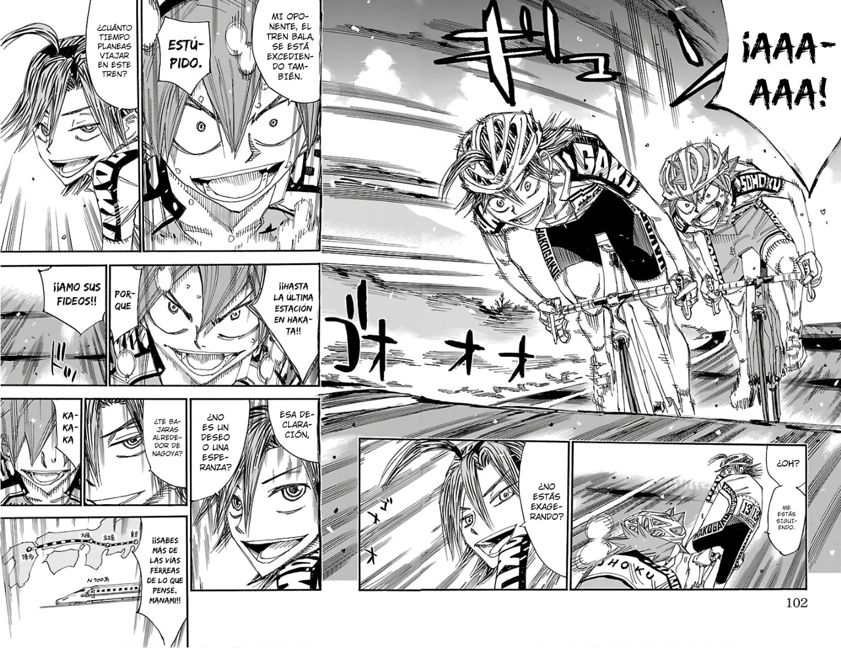 Read Yowamushi Pedal es Manga Online