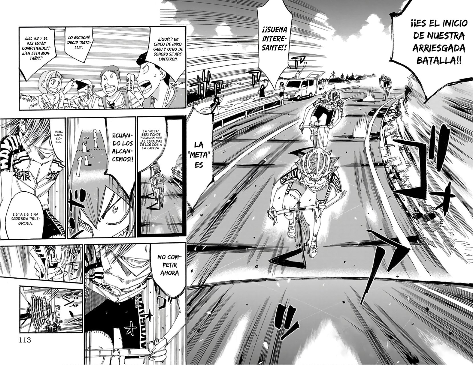 Read Yowamushi Pedal es Manga Online