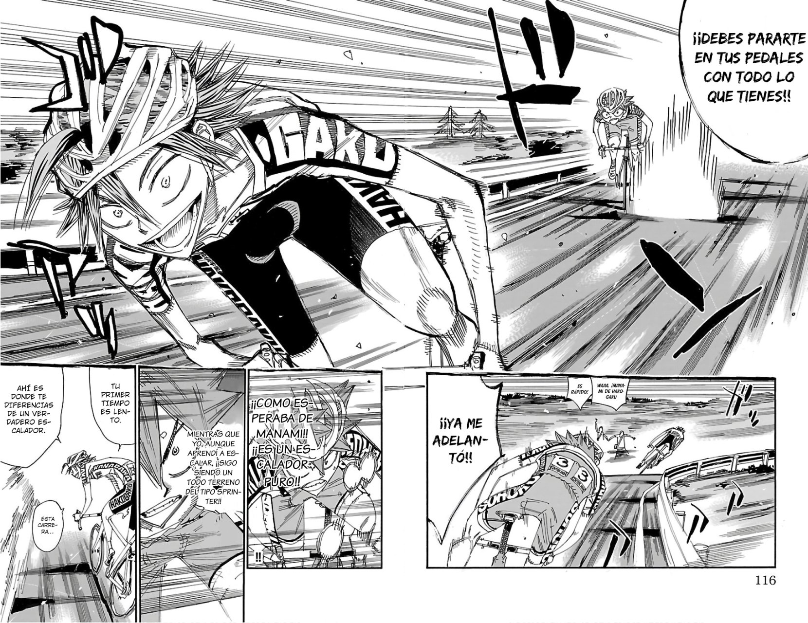 Read Yowamushi Pedal es Manga Online