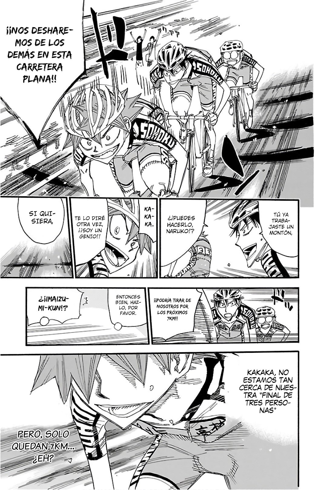 Read Yowamushi Pedal es Manga Online