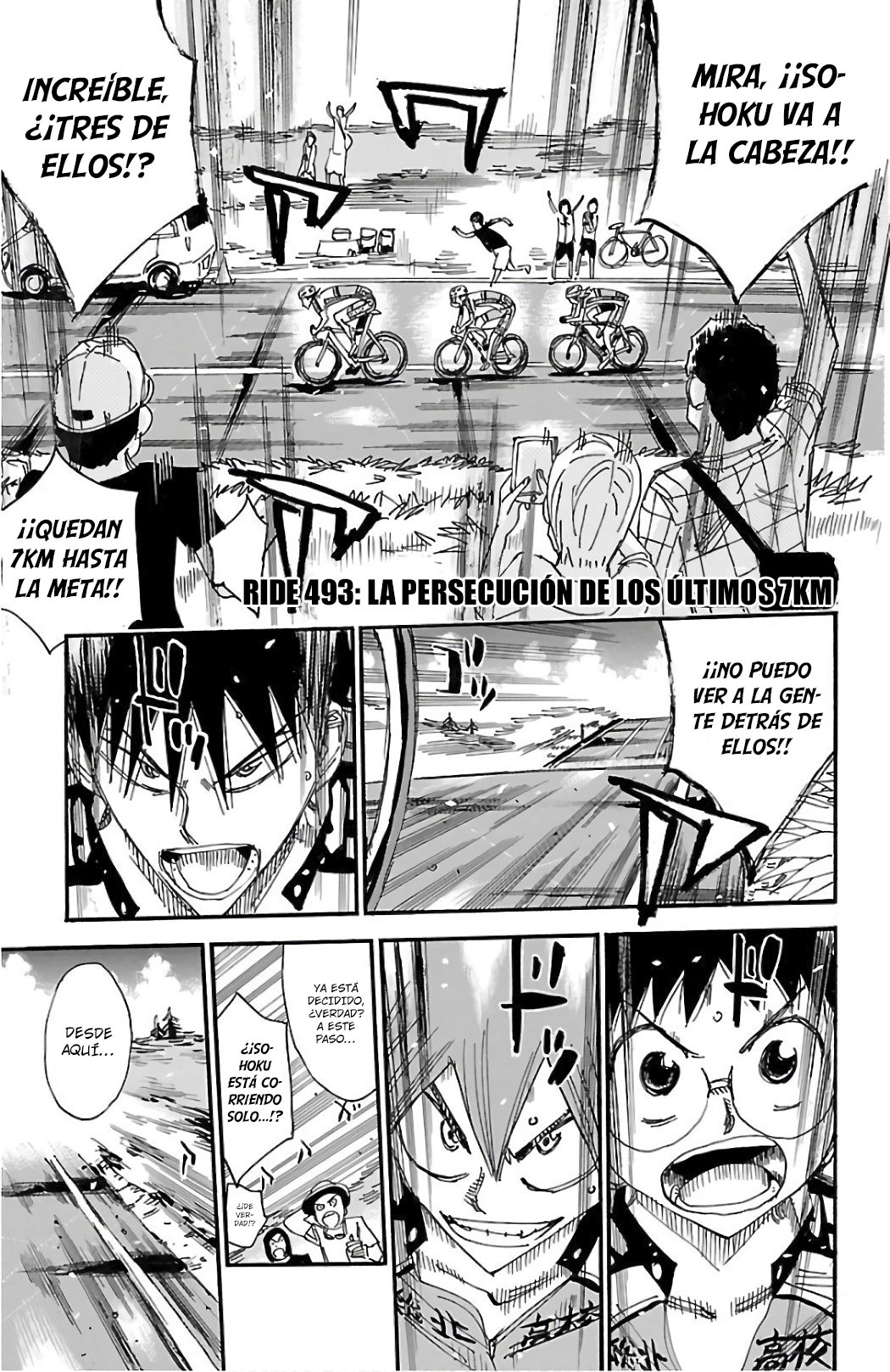 Read Yowamushi Pedal es Manga Online
