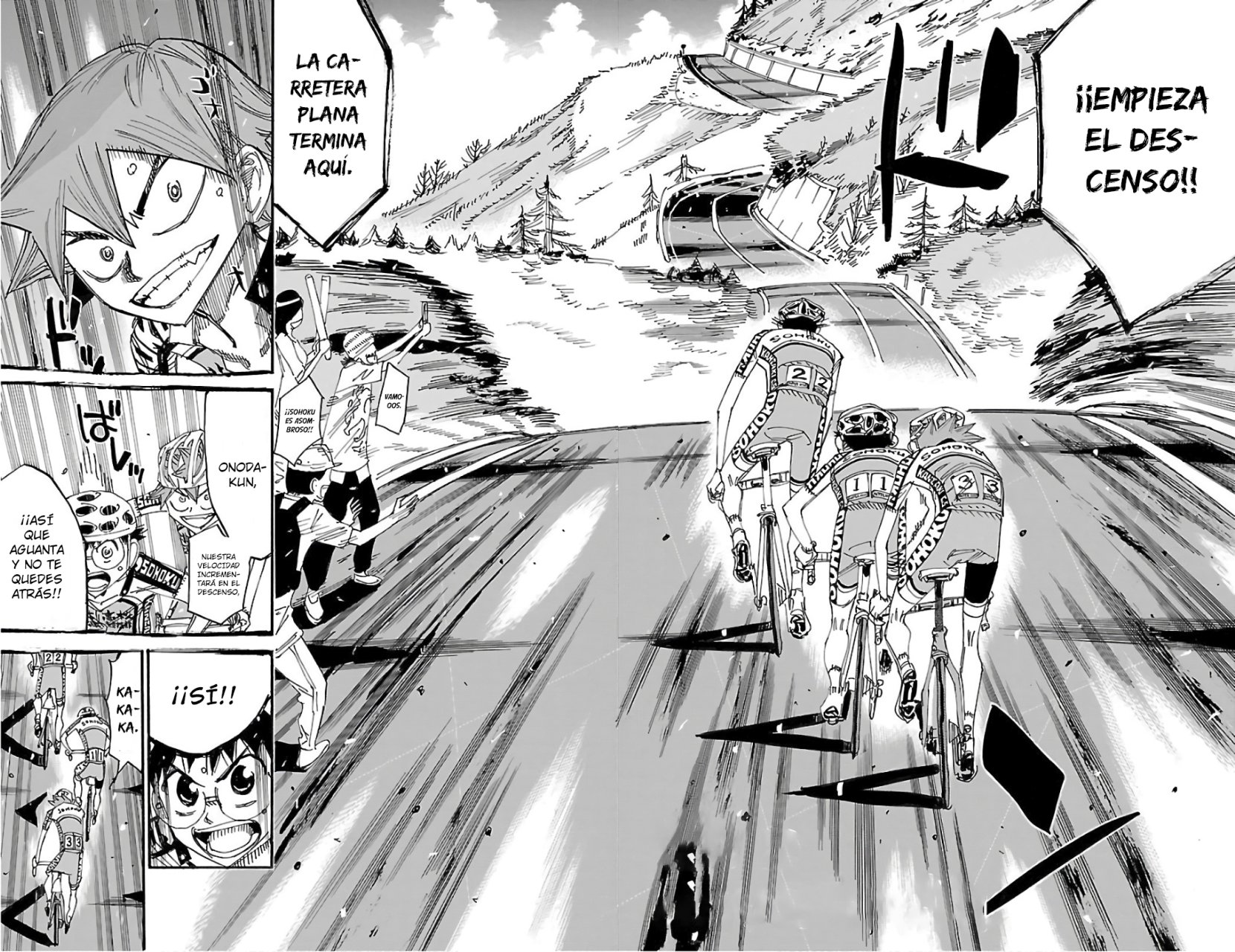 Read Yowamushi Pedal es Manga Online