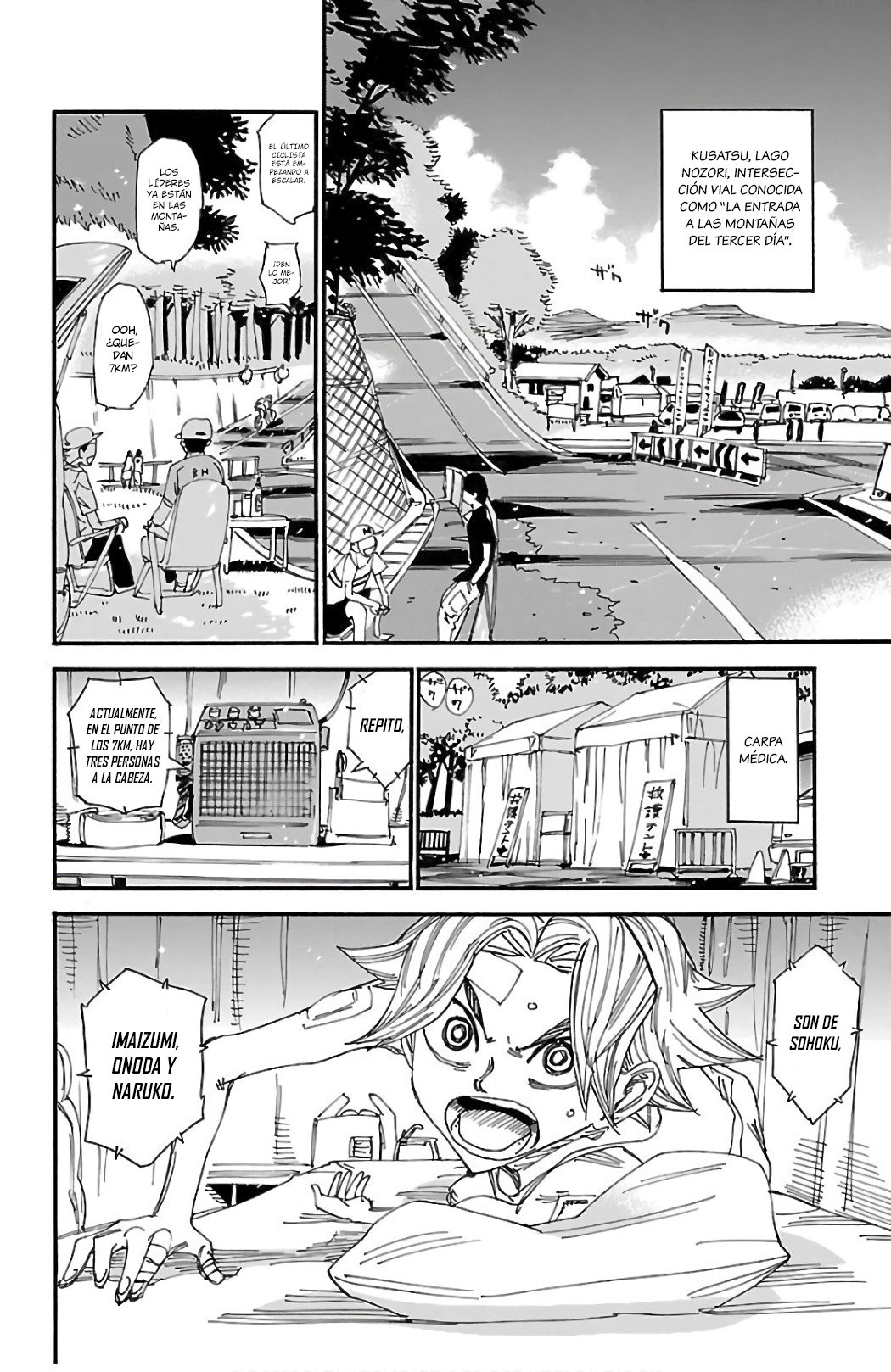 Read Yowamushi Pedal es Manga Online
