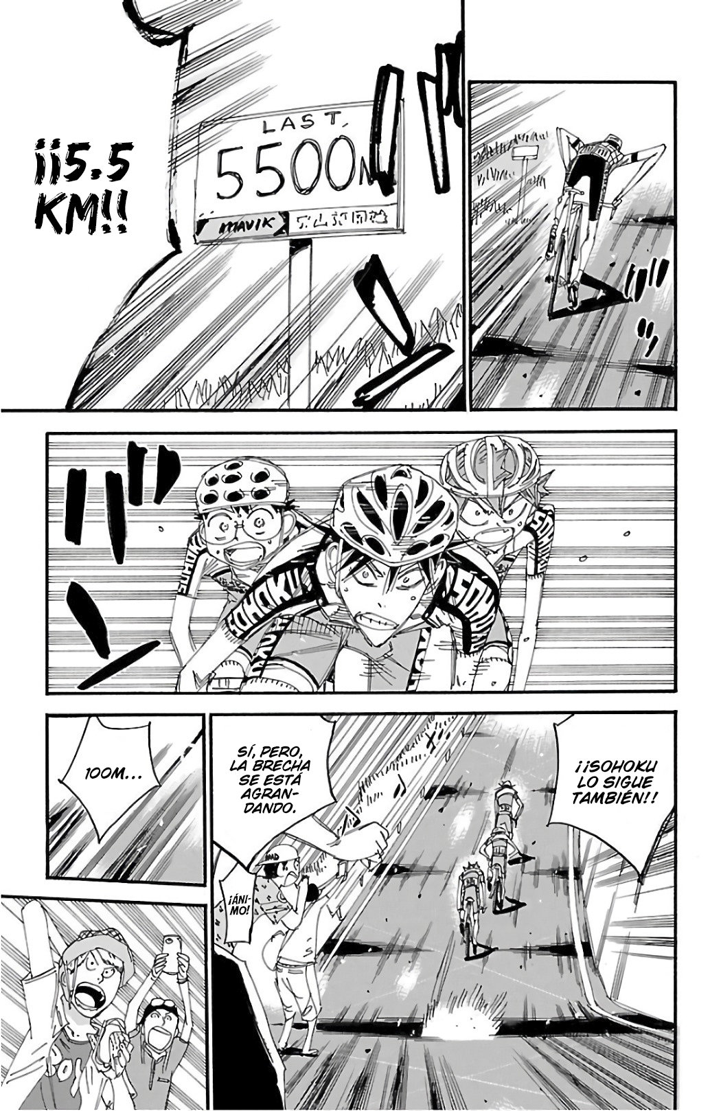 Read Yowamushi Pedal es Manga Online