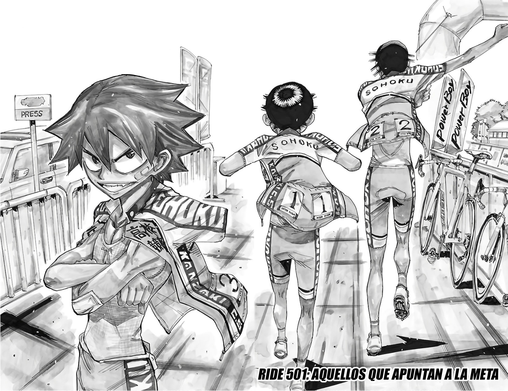 Read Yowamushi Pedal es Manga Online