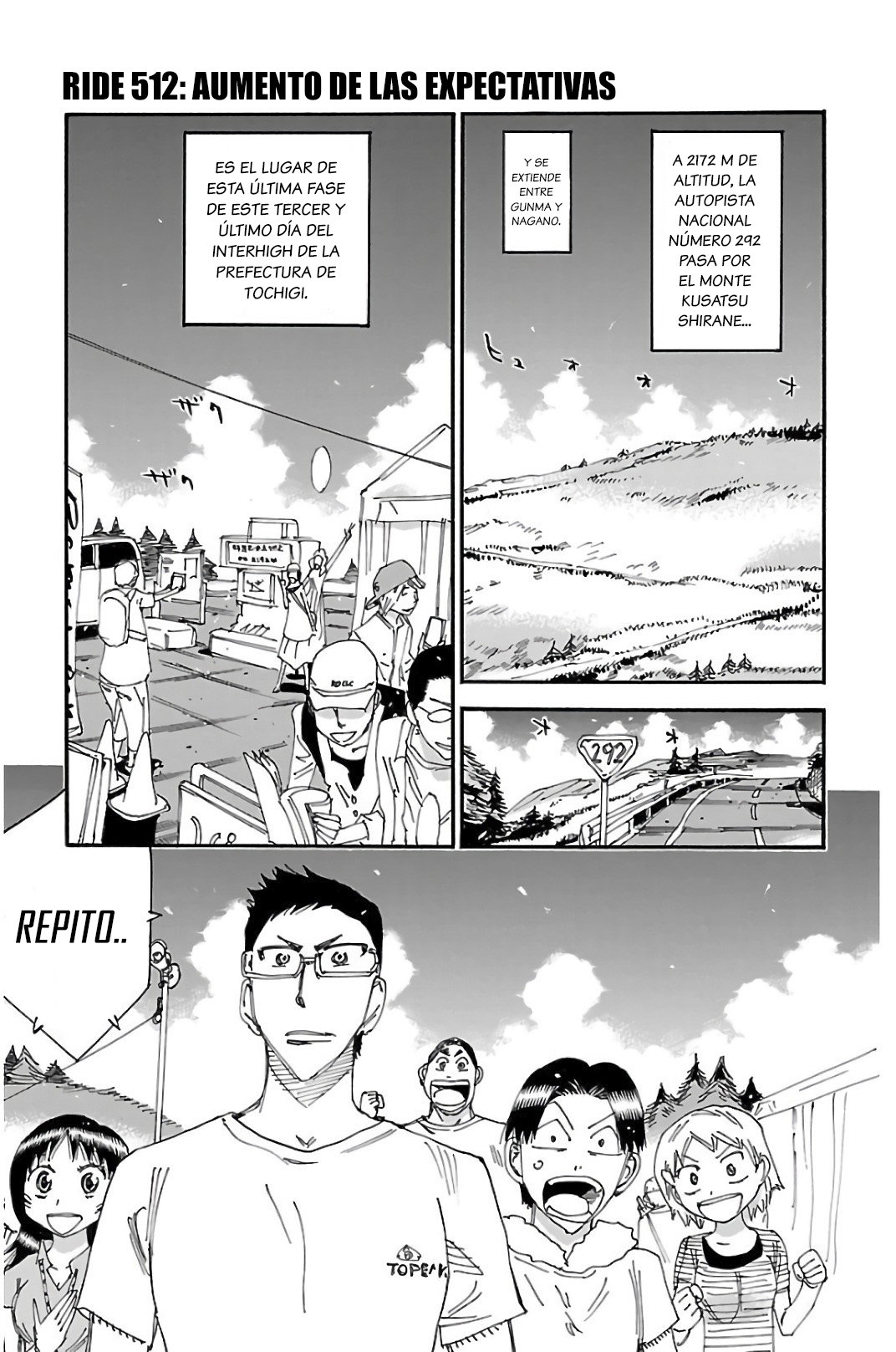 Read Yowamushi Pedal es Manga Online