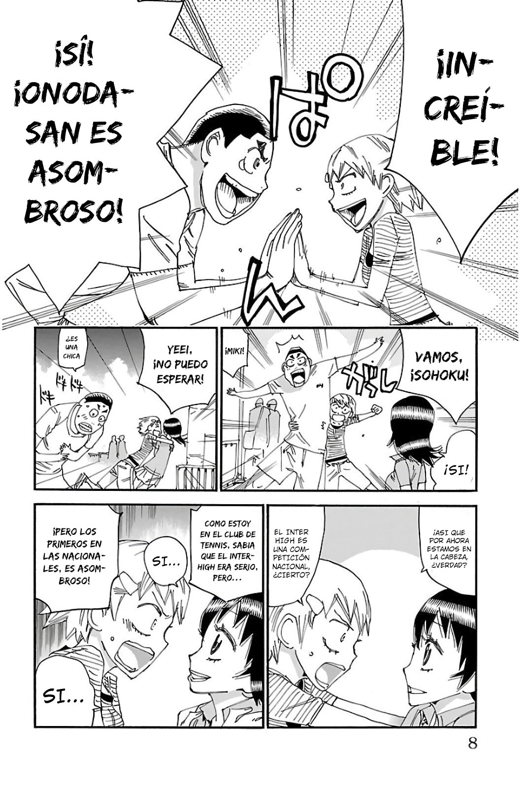 Read Yowamushi Pedal es Manga Online