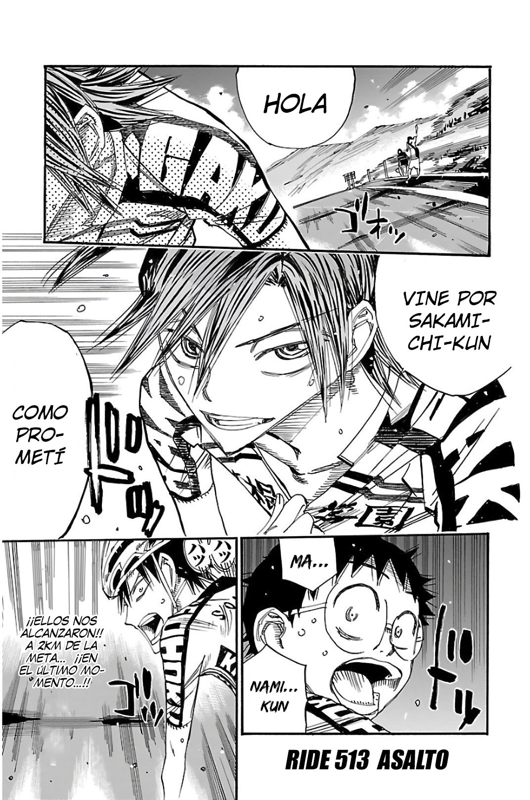 Read Yowamushi Pedal es Manga Online