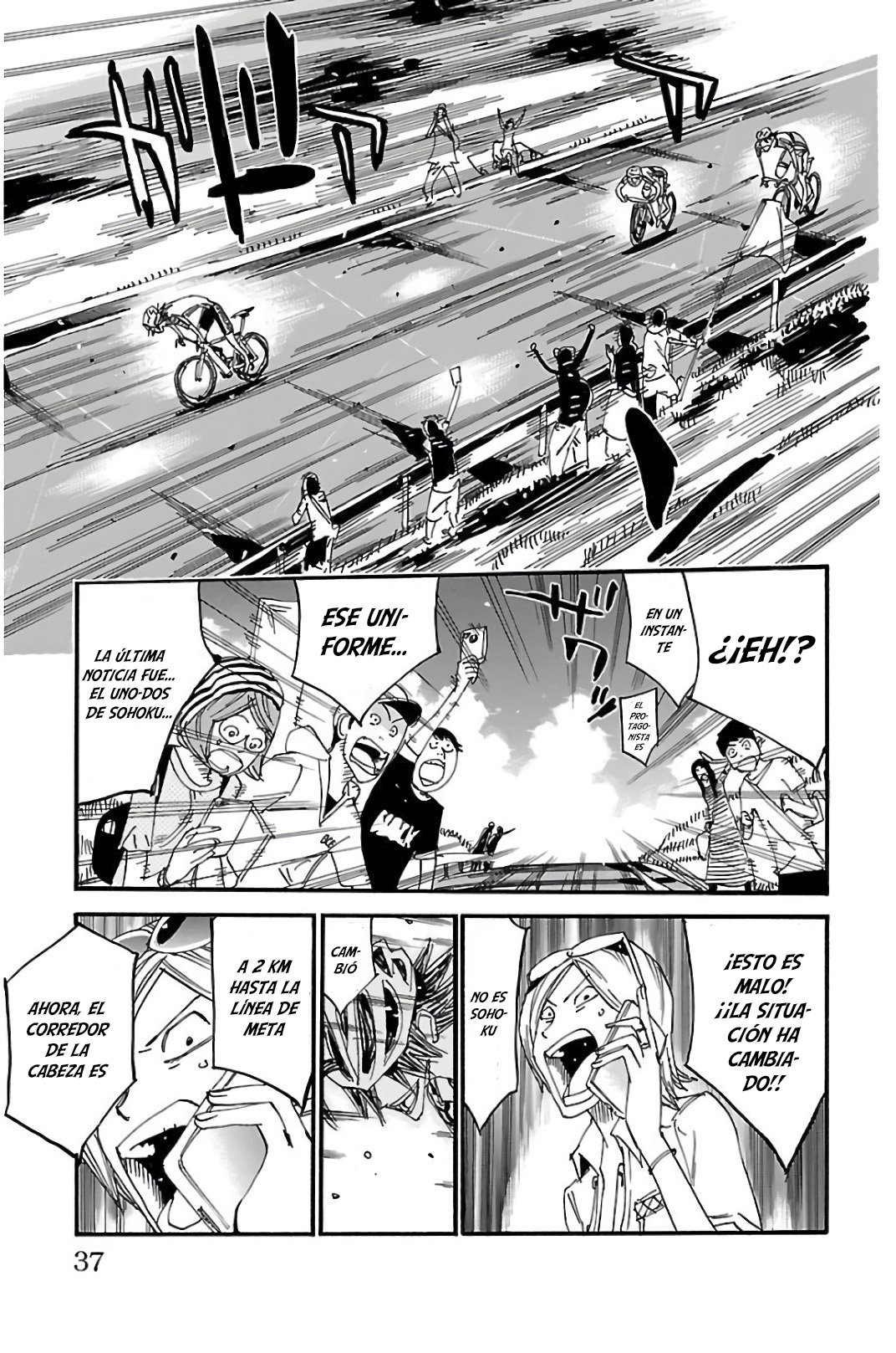 Read Yowamushi Pedal es Manga Online