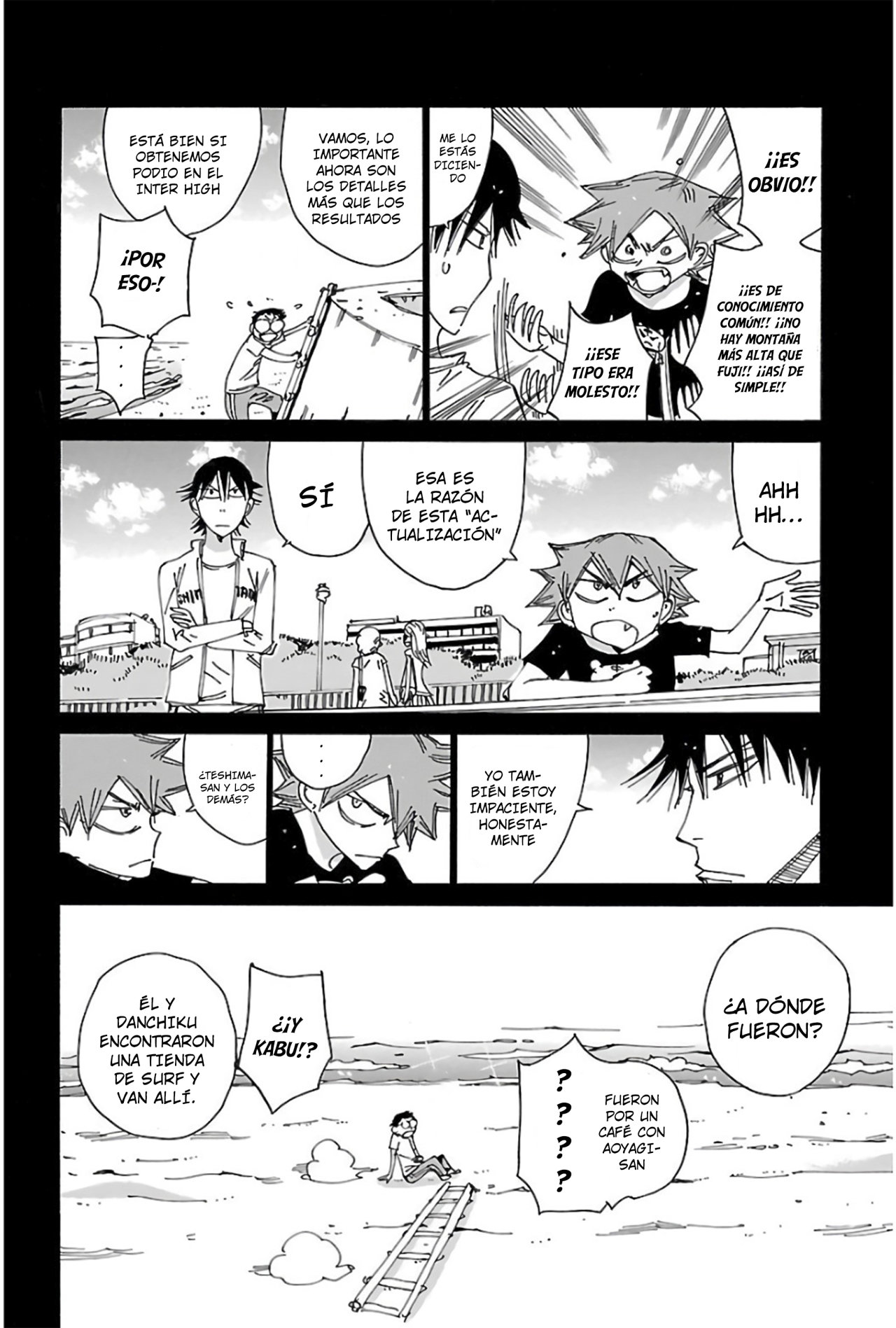 Read Yowamushi Pedal es Manga Online
