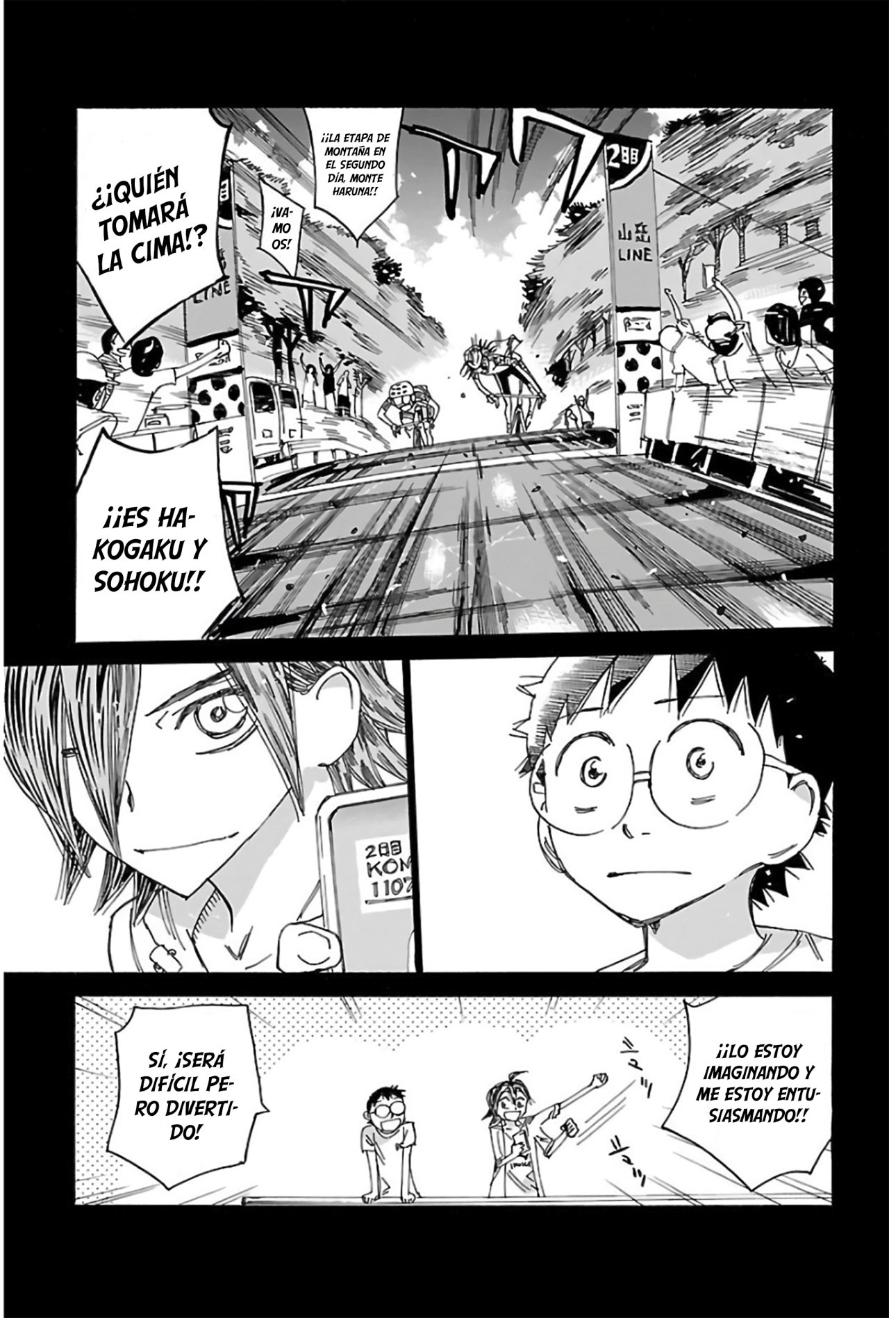 Read Yowamushi Pedal es Manga Online