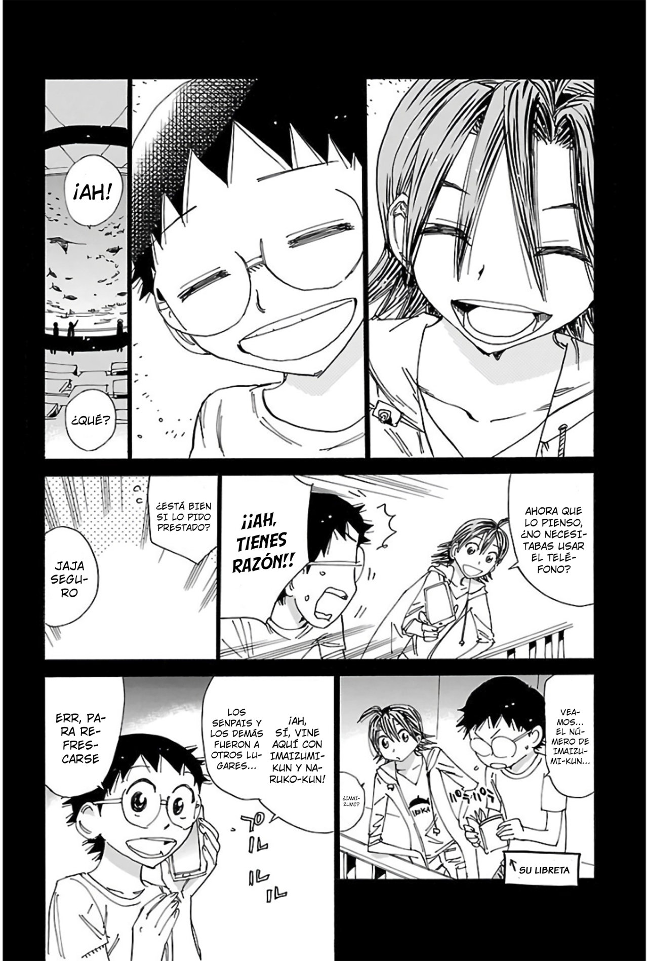 Read Yowamushi Pedal es Manga Online