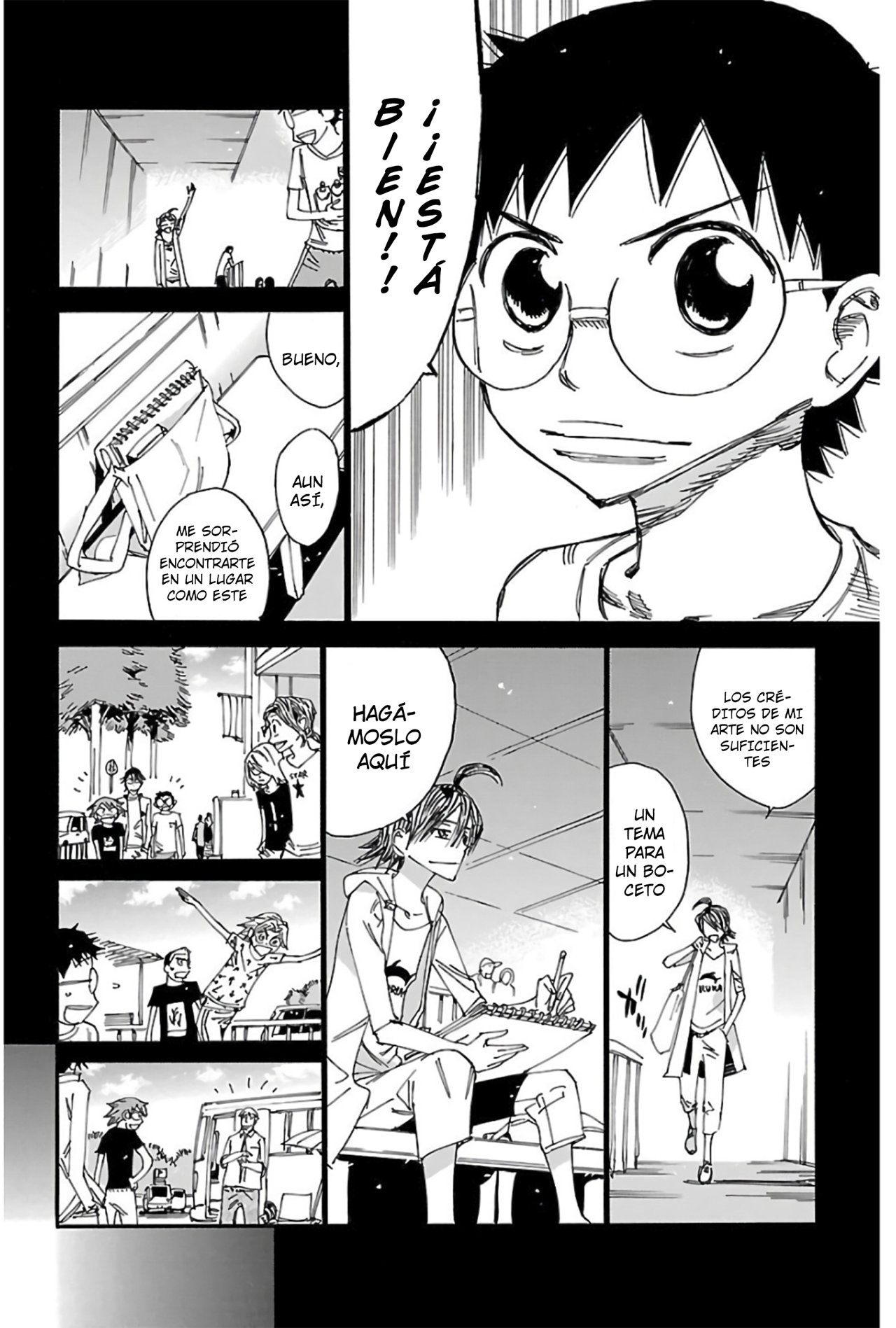 Read Yowamushi Pedal es Manga Online