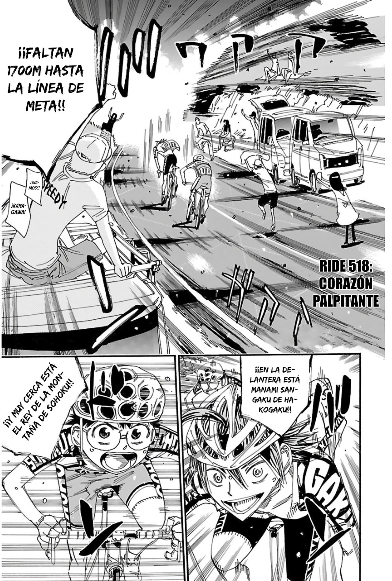 Read Yowamushi Pedal es Manga Online