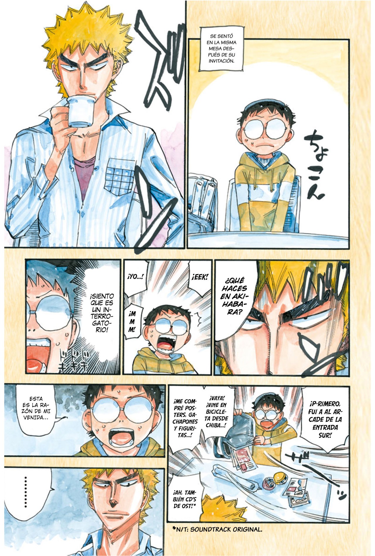 Read Yowamushi Pedal es Manga Online
