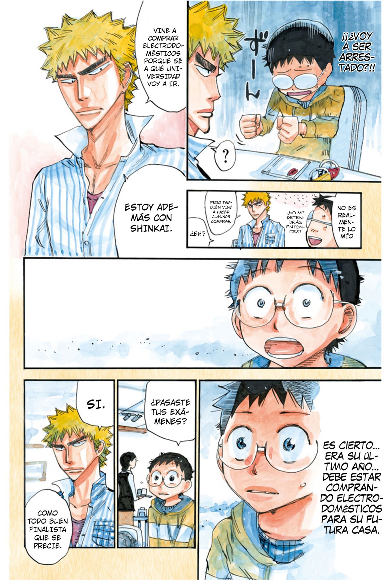 Read Yowamushi Pedal es Manga Online