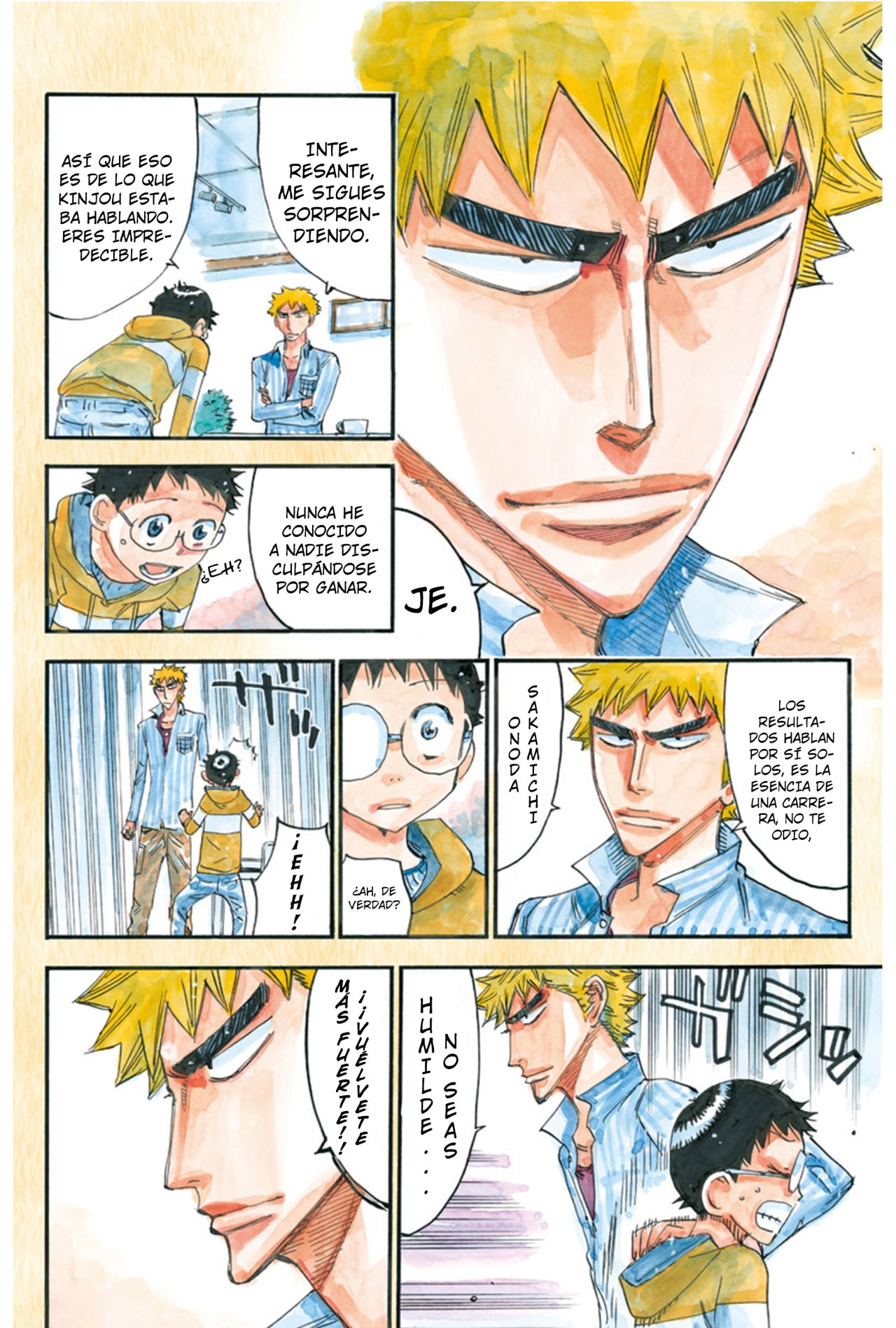 Read Yowamushi Pedal es Manga Online
