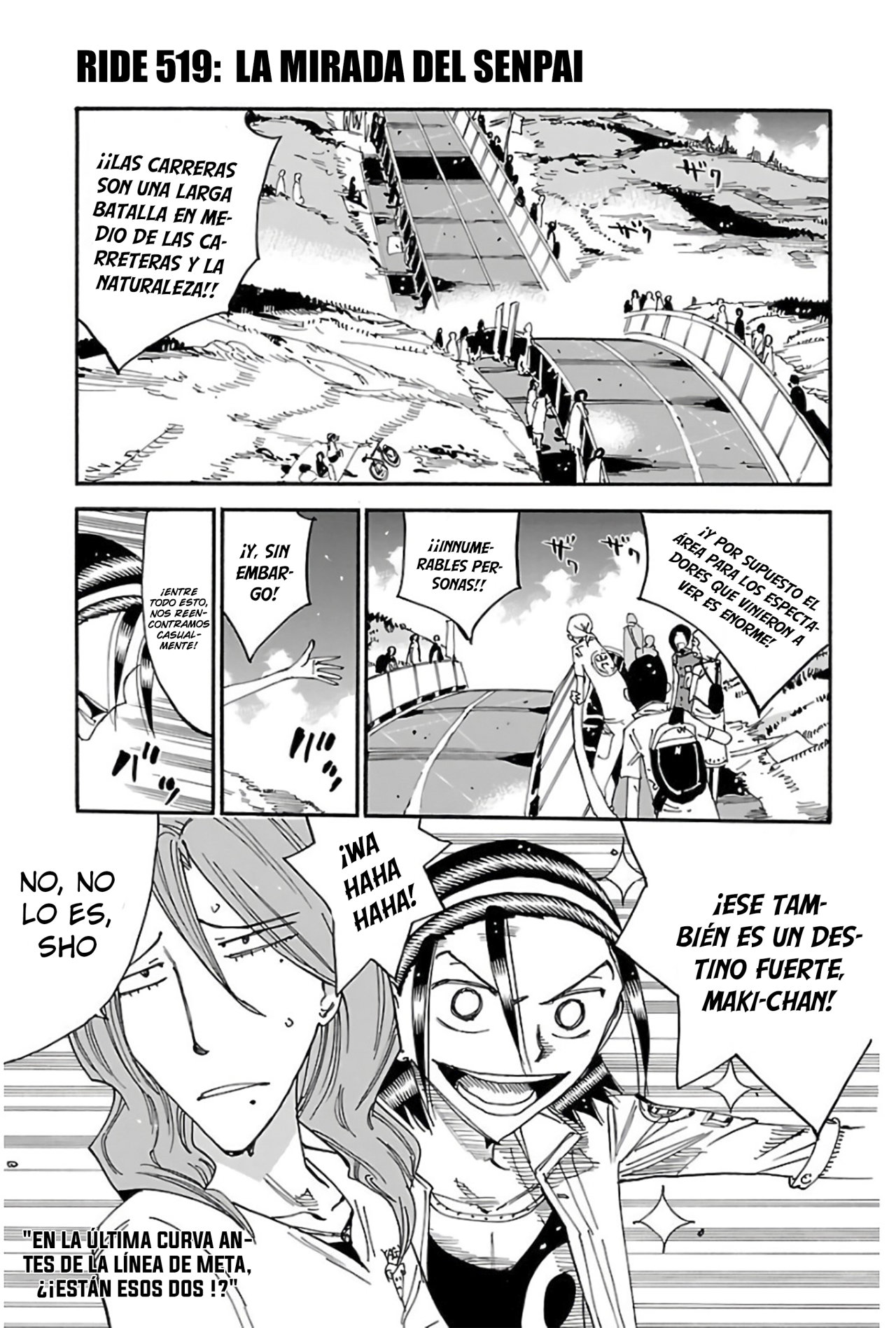 Read Yowamushi Pedal es Manga Online