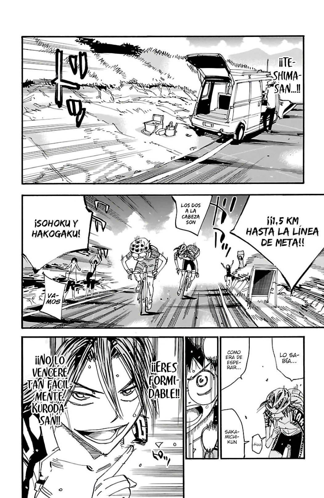 Read Yowamushi Pedal es Manga Online