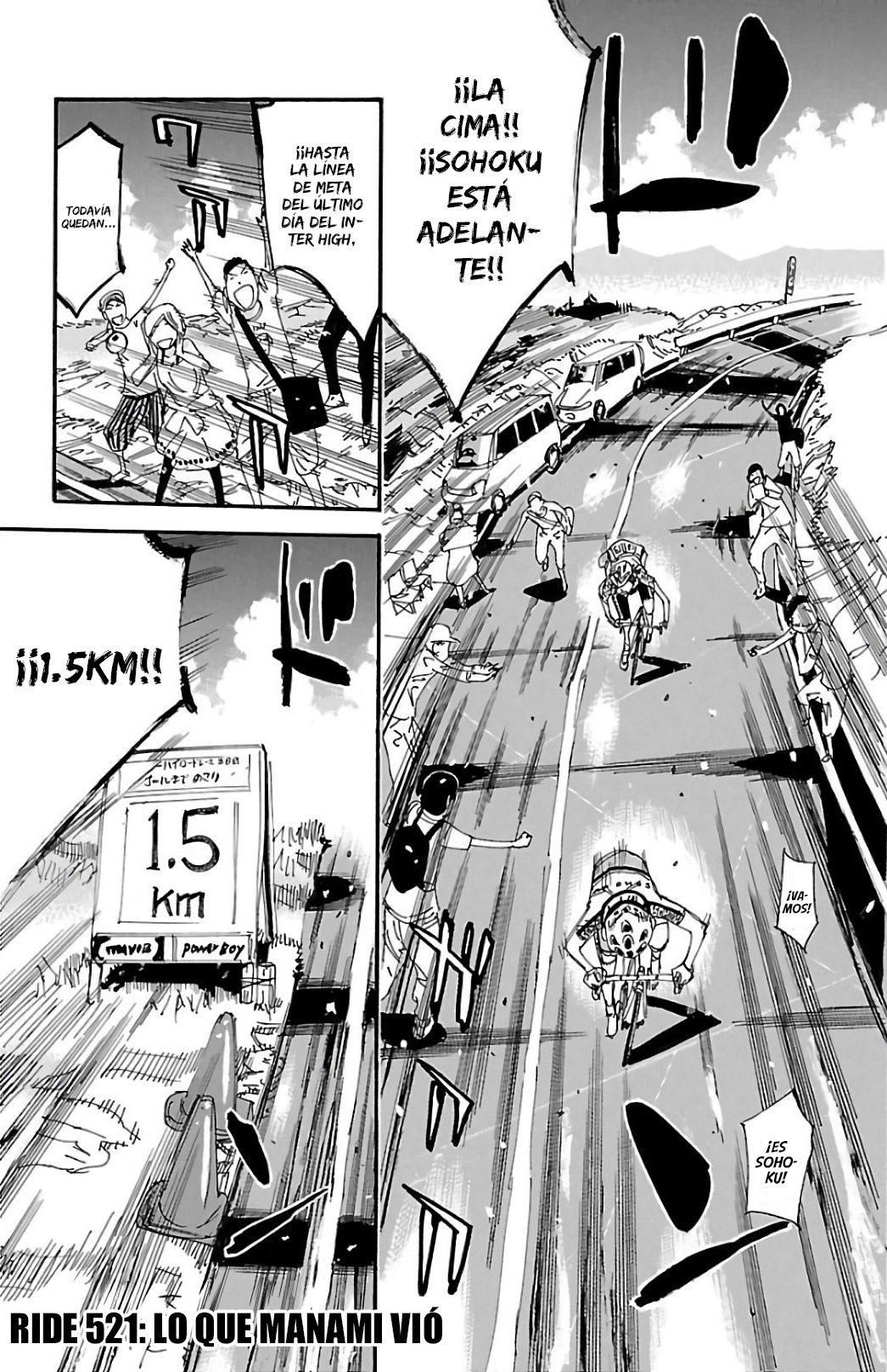 Read Yowamushi Pedal es Manga Online
