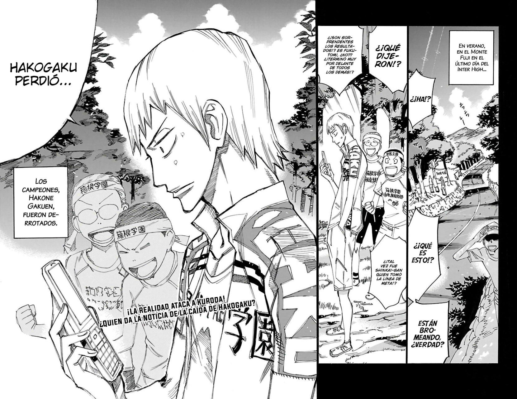Read Yowamushi Pedal es Manga Online