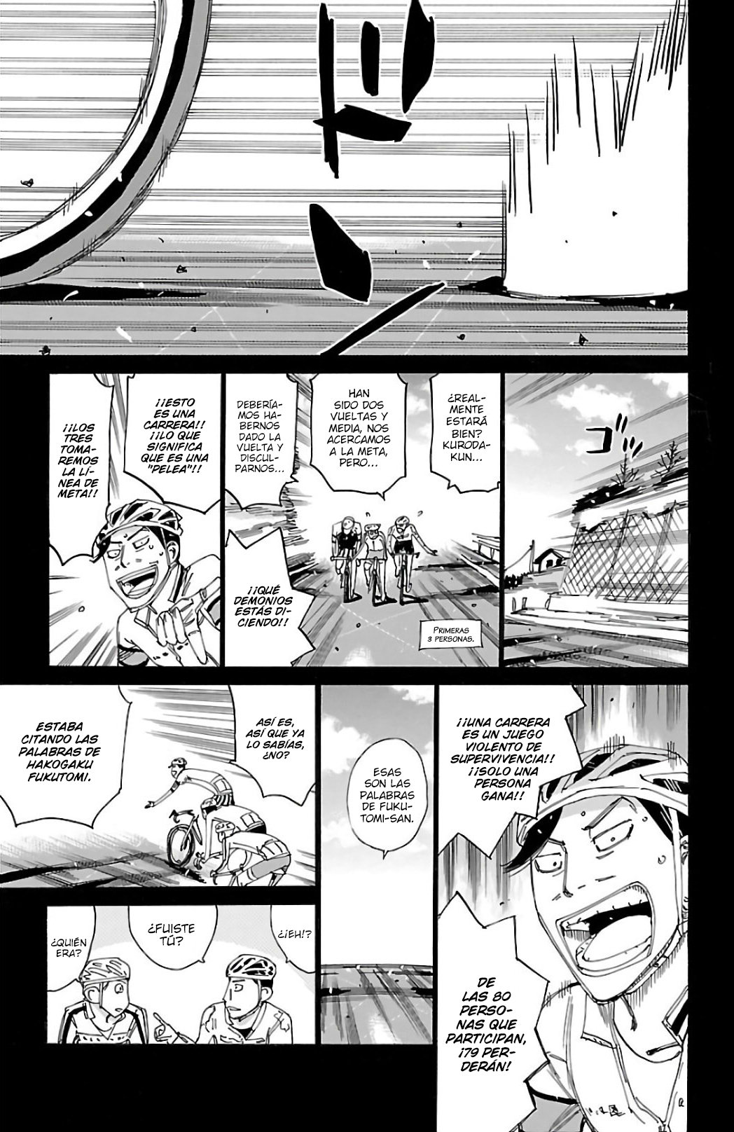 Read Yowamushi Pedal es Manga Online