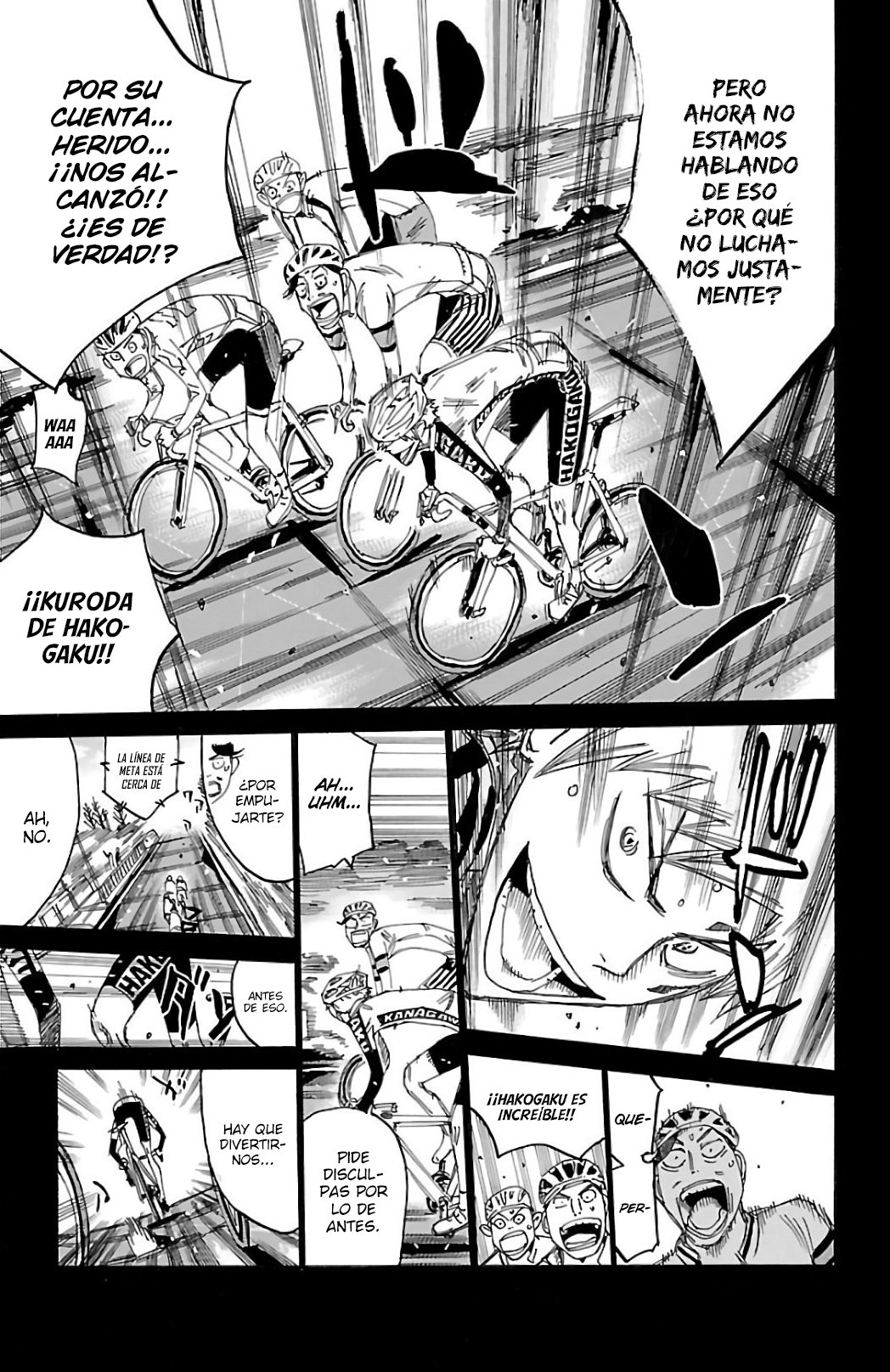Read Yowamushi Pedal es Manga Online