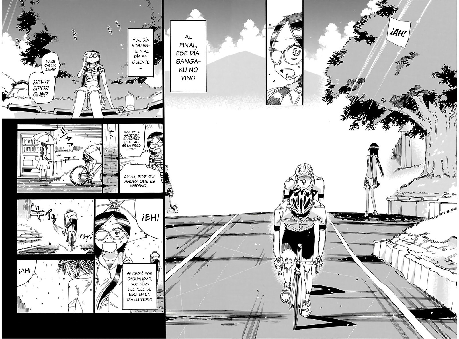 Read Yowamushi Pedal es Manga Online