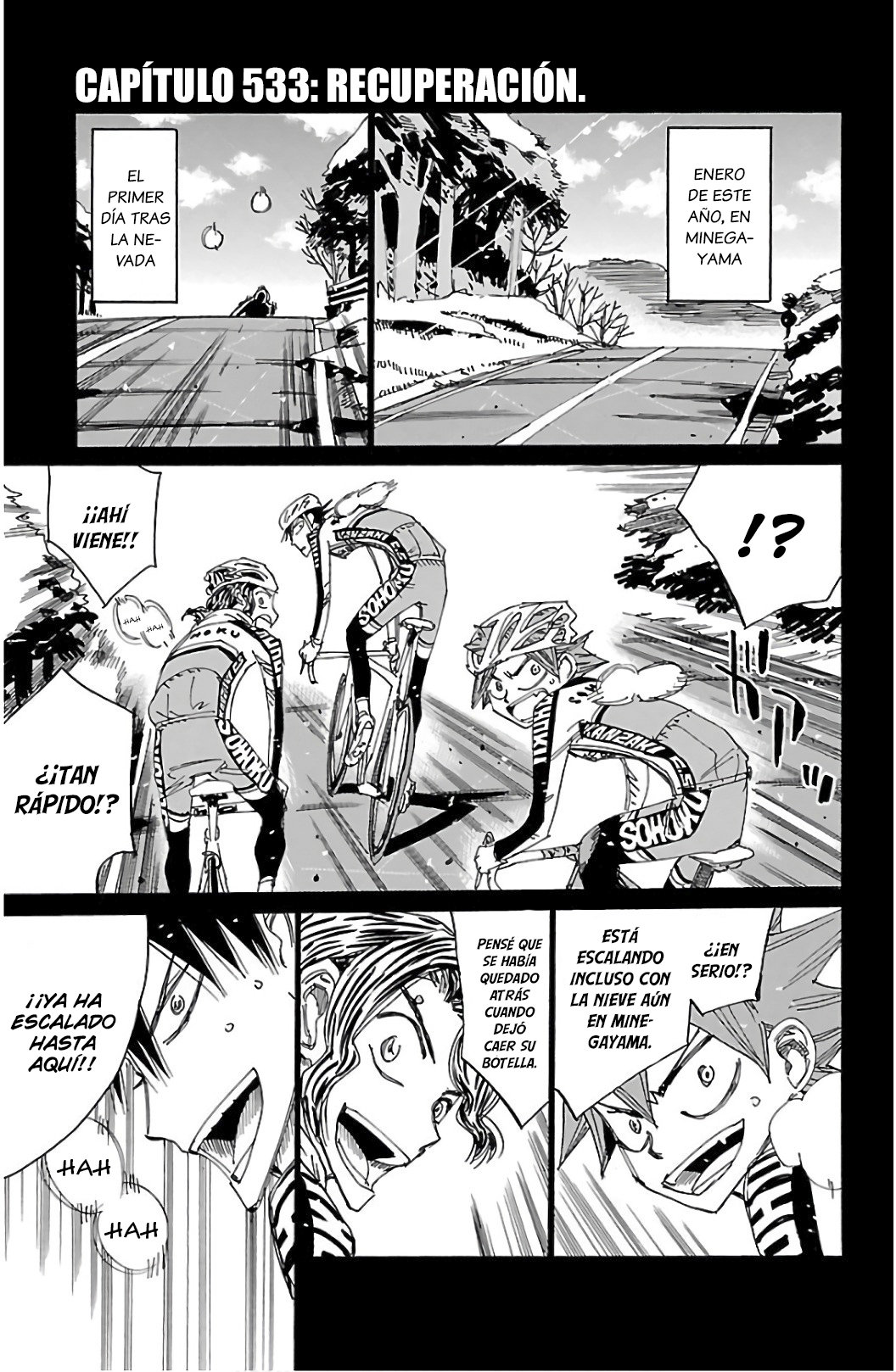 Read Yowamushi Pedal es Manga Online