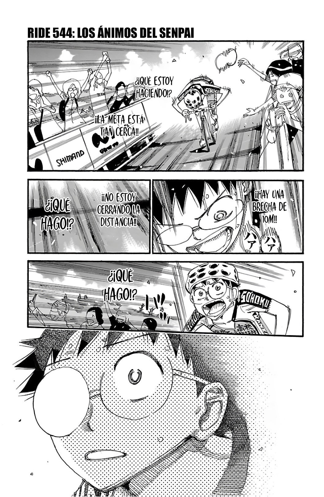 Read Yowamushi Pedal es Manga Online