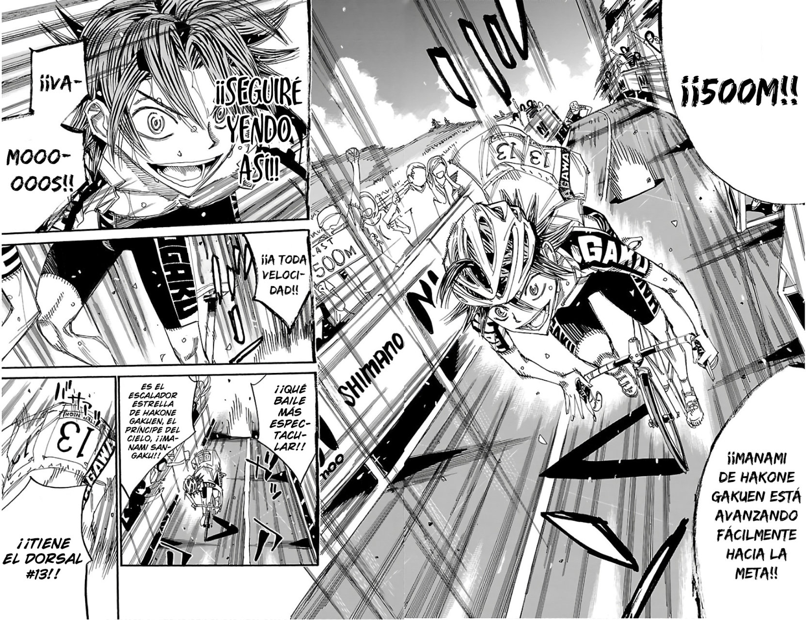 Read Yowamushi Pedal es Manga Online