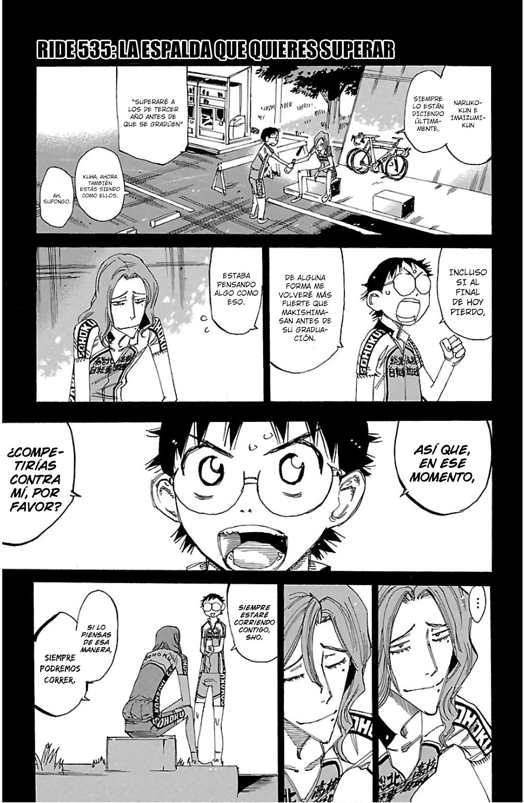 Read Yowamushi Pedal es Manga Online