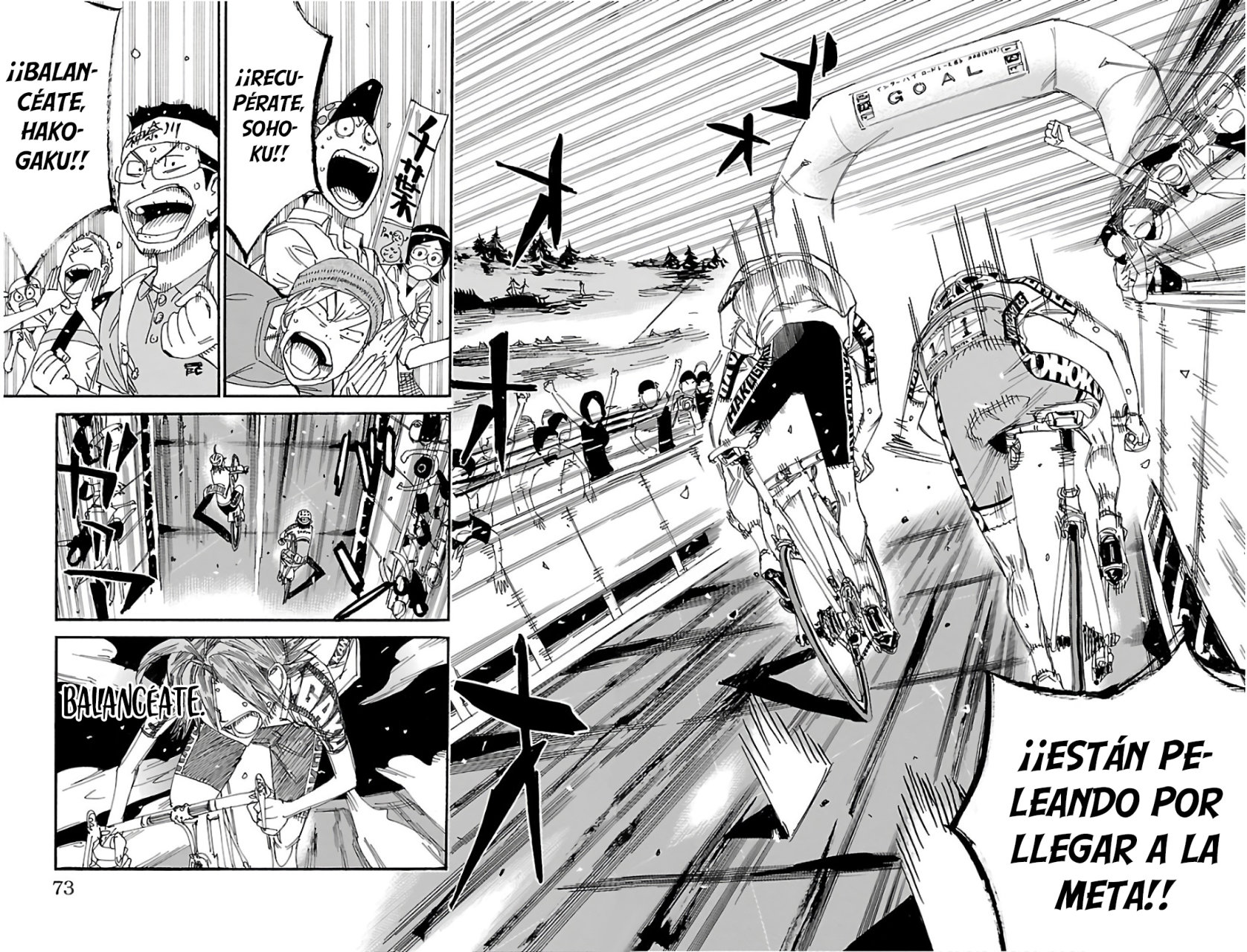 Read Yowamushi Pedal es Manga Online