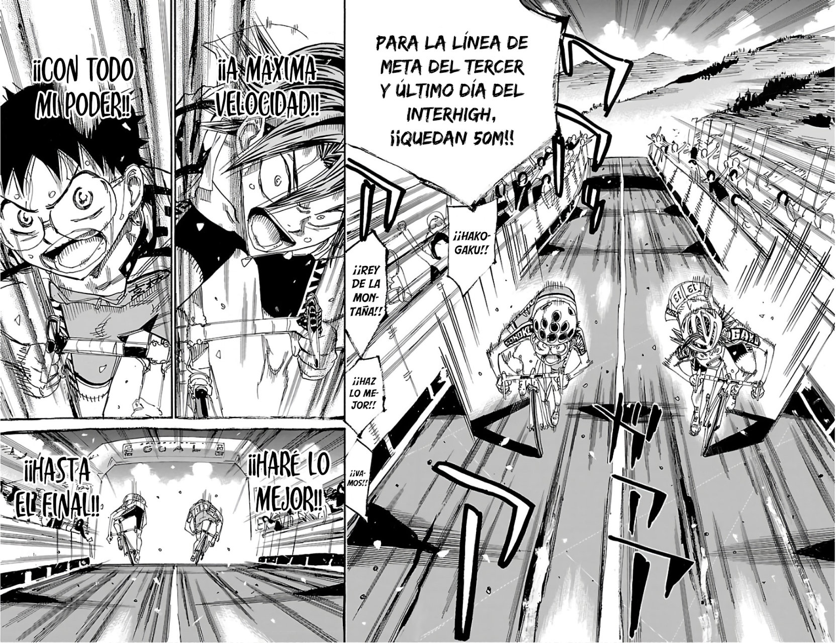 Read Yowamushi Pedal es Manga Online
