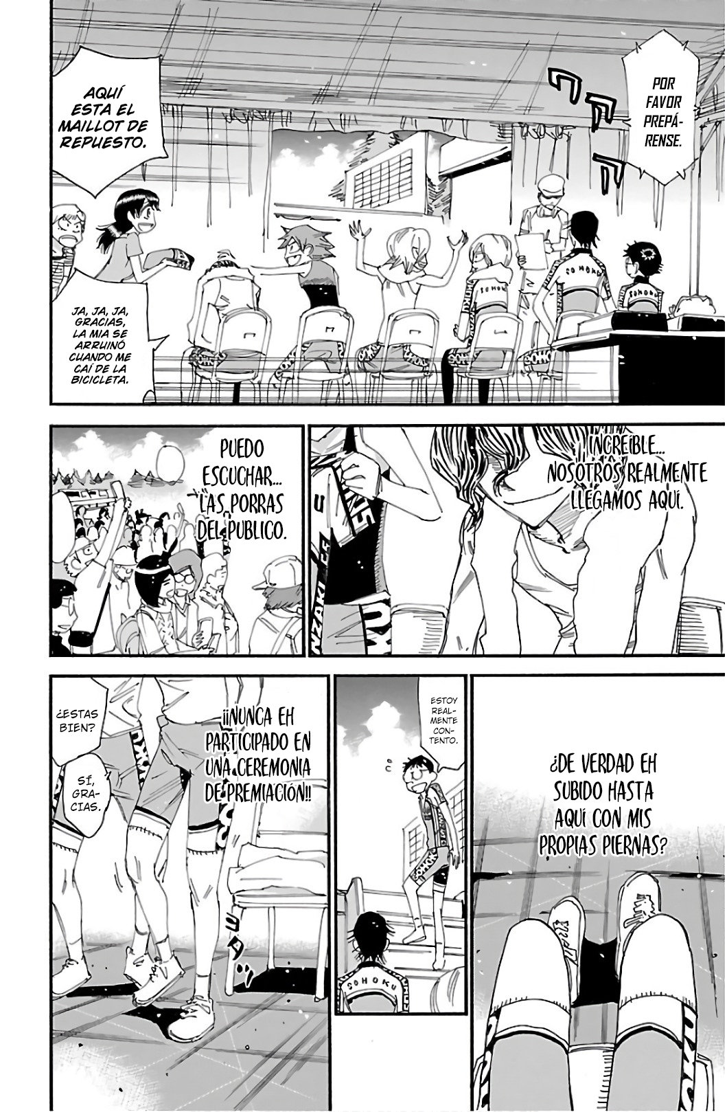 Read Yowamushi Pedal es Manga Online
