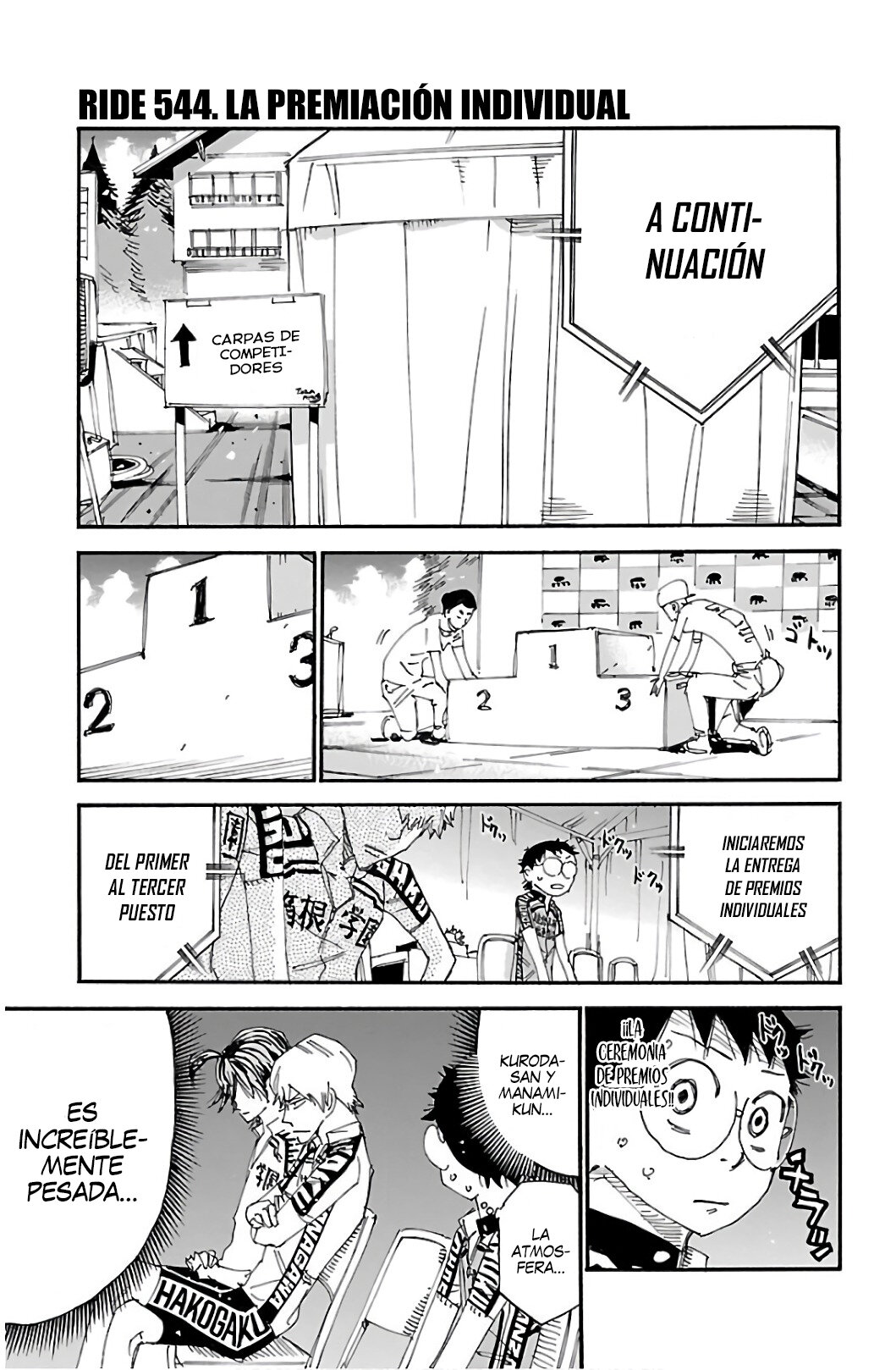 Read Yowamushi Pedal es Manga Online