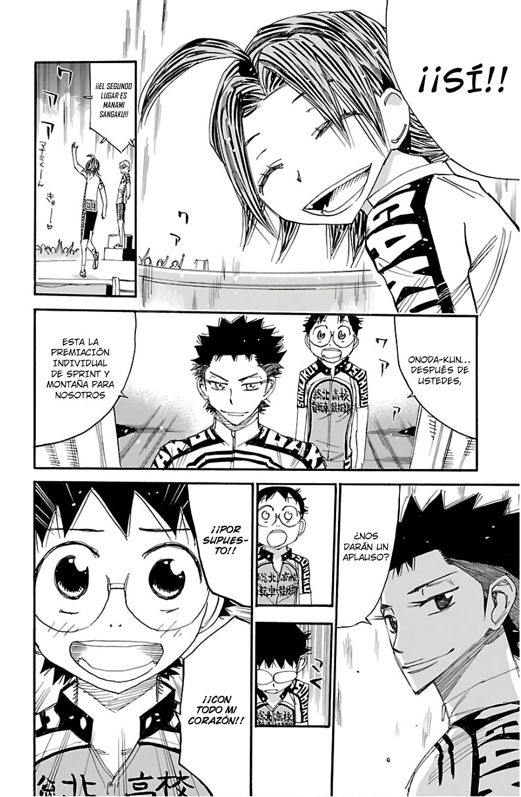 Read Yowamushi Pedal es Manga Online
