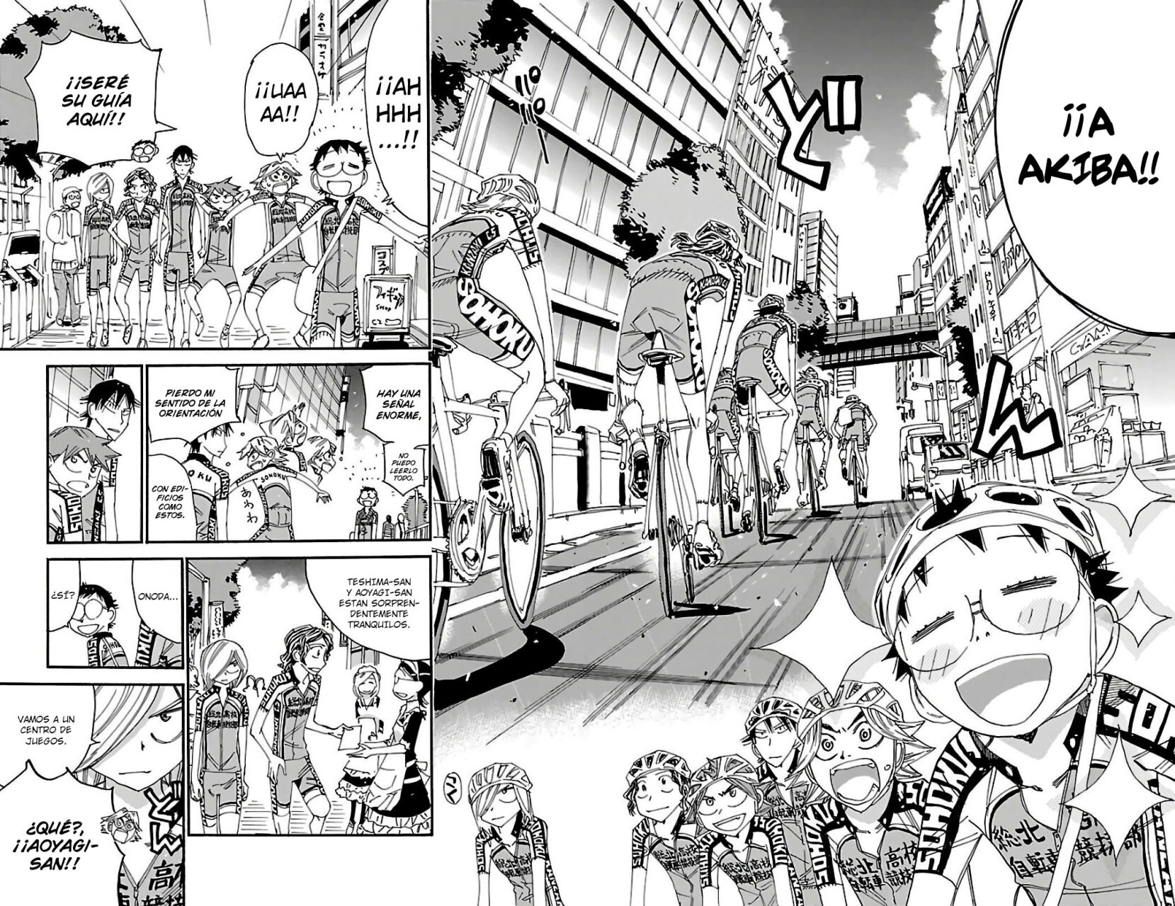 Read Yowamushi Pedal es Manga Online