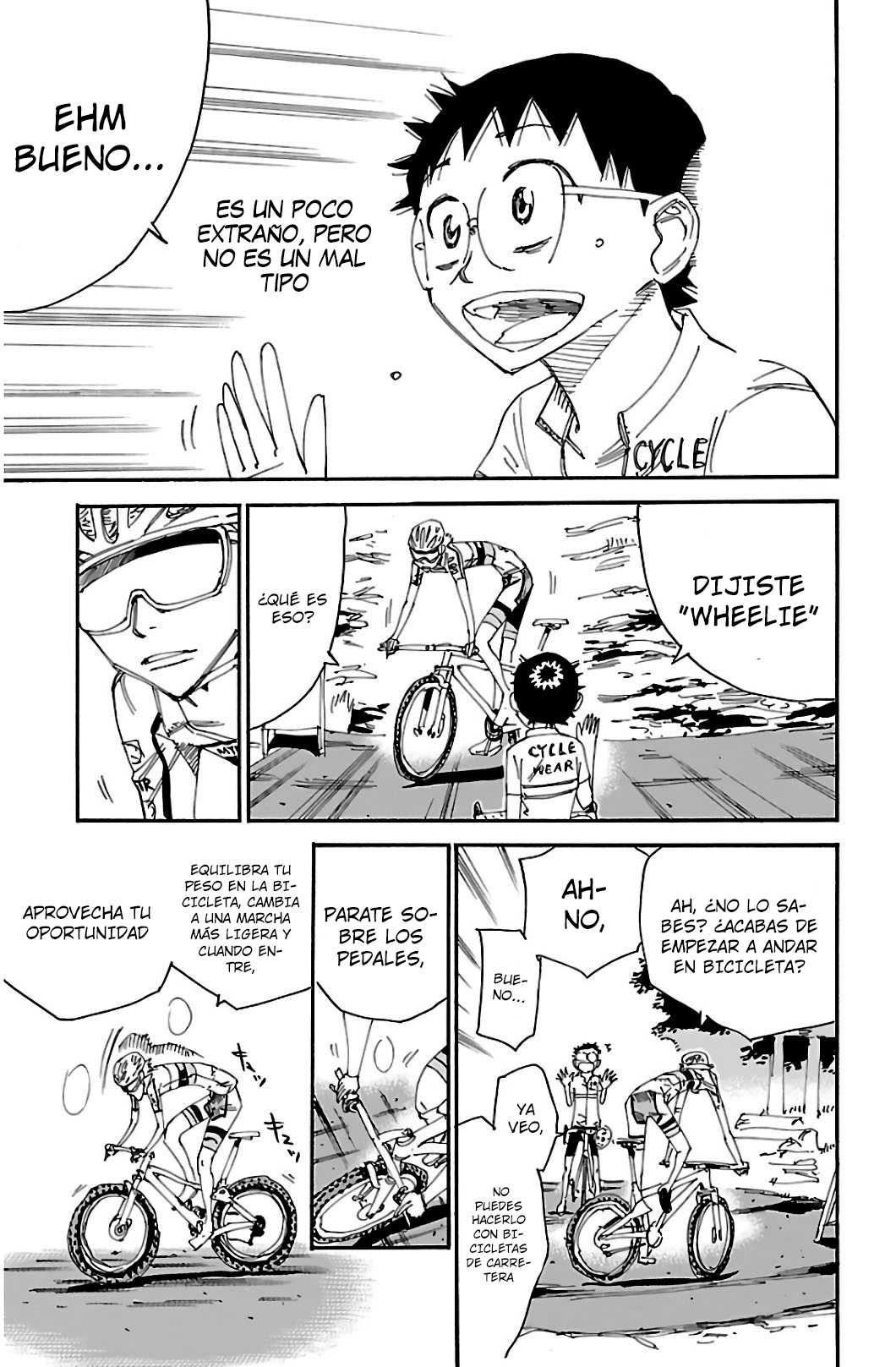 Read Yowamushi Pedal es Manga Online