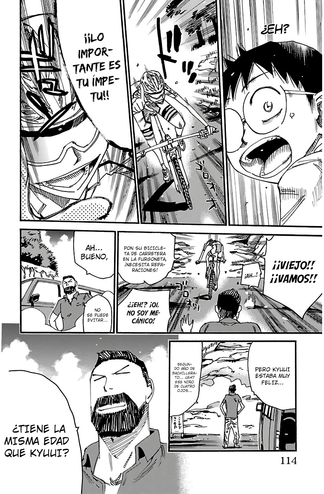 Read Yowamushi Pedal es Manga Online