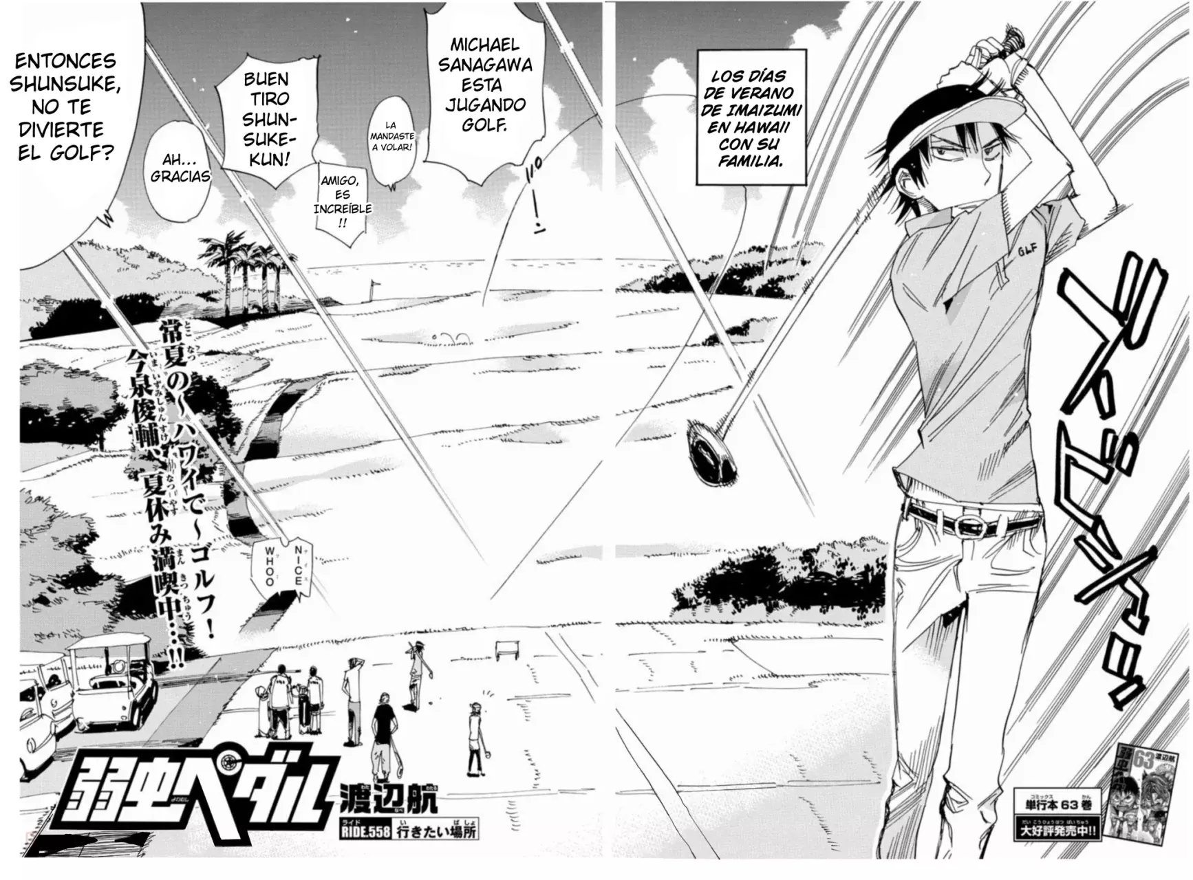 Read Yowamushi Pedal es Manga Online
