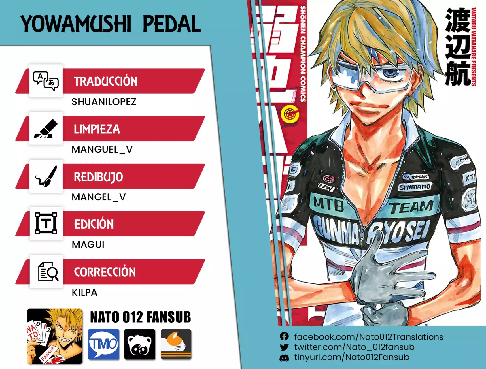 Read Yowamushi Pedal es Manga Online