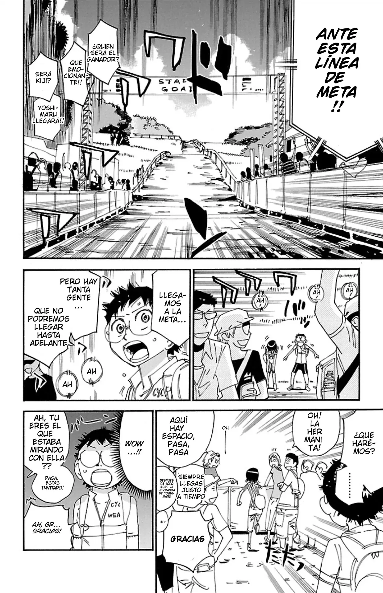 Read Yowamushi Pedal es Manga Online