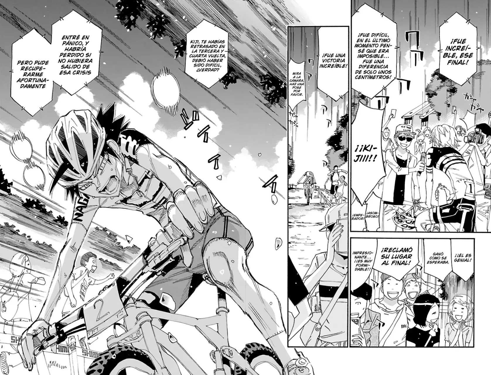 Read Yowamushi Pedal es Manga Online