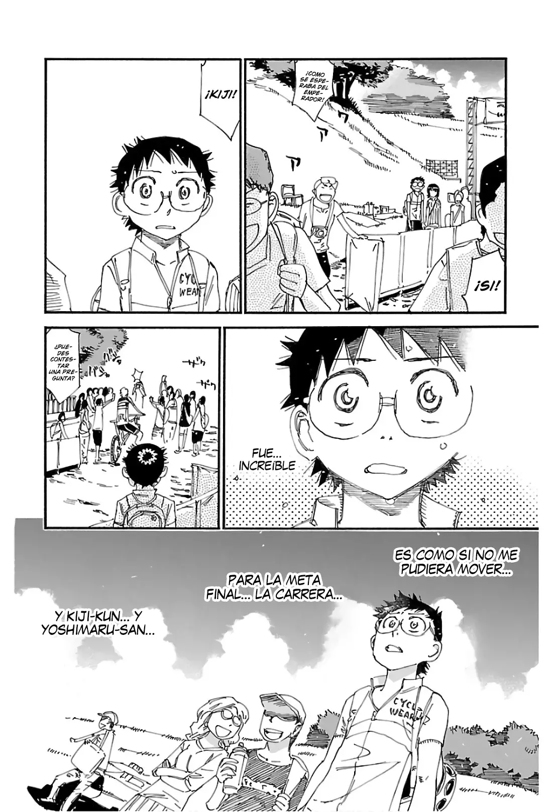 Read Yowamushi Pedal es Manga Online
