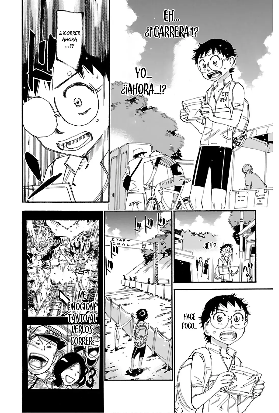 Read Yowamushi Pedal es Manga Online