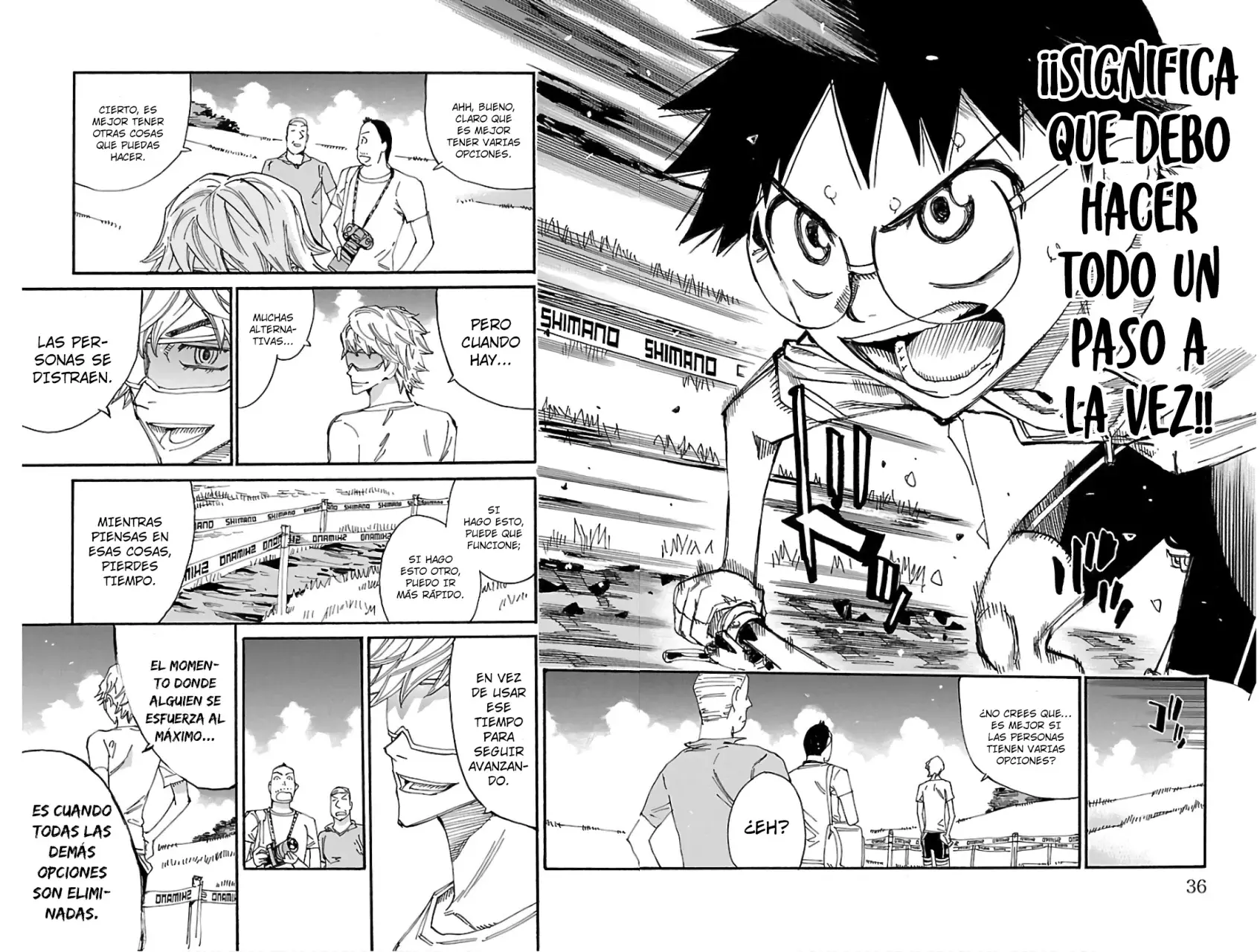 Read Yowamushi Pedal es Manga Online