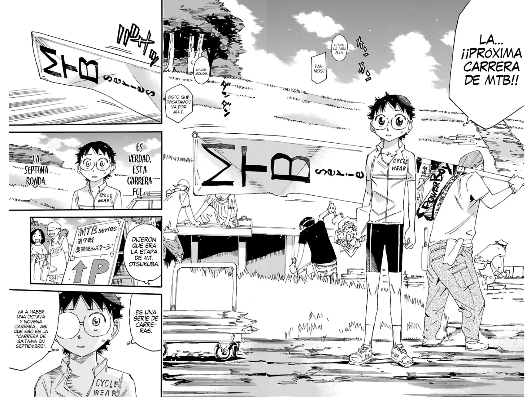 Read Yowamushi Pedal es Manga Online