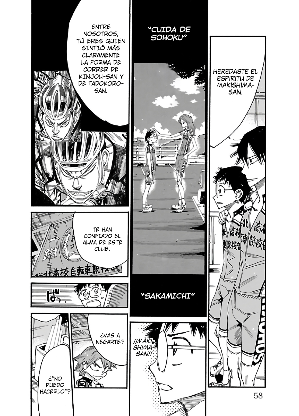 Read Yowamushi Pedal es Manga Online