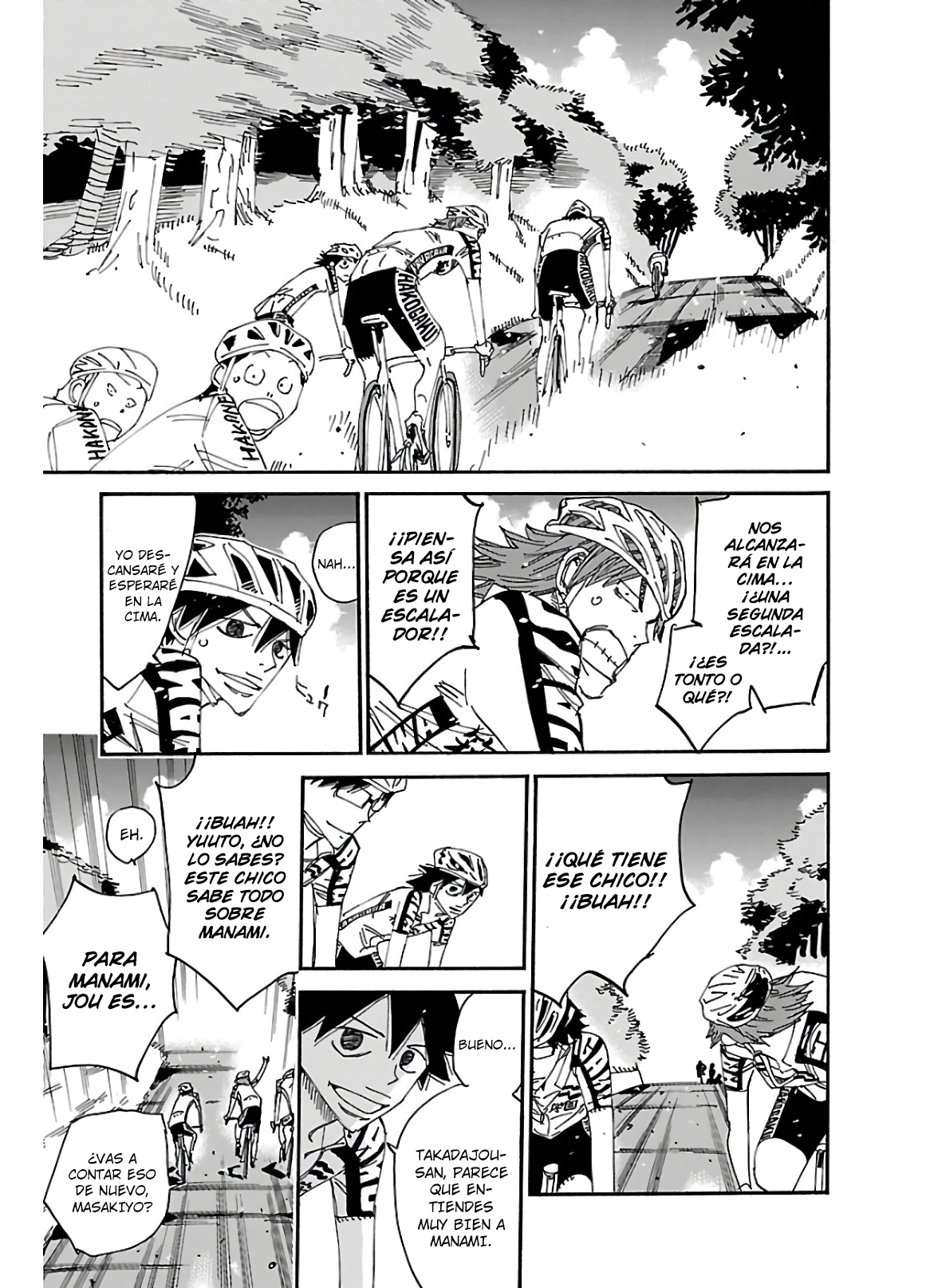 Read Yowamushi Pedal es Manga Online